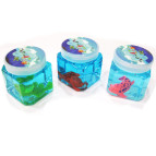 Іграшка антістрес Слайм (Лізун) №2460-10 у баночці 6,5*5,5см з рибкою