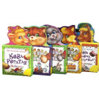 Книжка дитяча ООПТ EVA 12*12см Мої веселі друзі, асорті (рос) 15-ELS