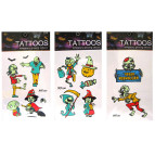 Хеловін Тату для Halloween ООПТ WS неонові, флуоресцентні Halloween WF-*