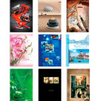 Зошит спіраль А4 100арк СКАТ Т-6