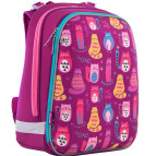 Ранець каркасний 1 Вересня Yes 556024 Cute cats H-12 38*29*15см