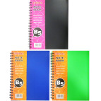 Зошит спіраль В5 110арк Spiral кл. пласт 5 розд. 714030