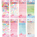 Наліпки для творчості Camis 9,5*16,5см стрази асорті 3002-3/D66