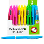 Кулькова ручка Schreiber 0.7мм пише синім S-329