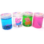 Іграшка антістрес Слайм (Лізун) №2460-3 у баночці 7,5*5,5см Свинка Пеппа