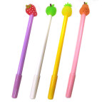 Гелева ручка з насадкою Фрукти ЛИДЕР асорті, пише синім №096/1670