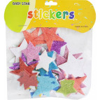 Наліпки для творчості Baby Star ООПТ 'ЕВА' Зірочки в уп 50шт. 11018