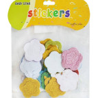 Наліпки для творчості Baby Star ООПТ 'ЕВА' Квіточки в уп 50шт. 11021