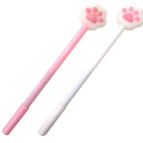 Кулькова ручка з насадкою Cat's Paw ЛИДЕР асорті, пише синім №01