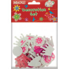 Наліпки для творчості MAXI Серця та корони (ЕВА) MX61611-02