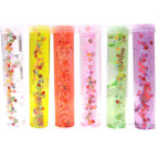 Іграшка антістрес Слайм (Лізун) HB-20 у баночці 15*3,2см з блискитками та фруктами