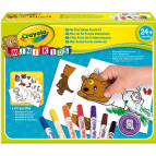 Набір для творчості Crayola Мій перший пазл-наліпка розмальовка 81-8113