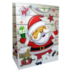 Пакет подарунковий паперовий HP 18*23*10см Новорічний HP-652S-1