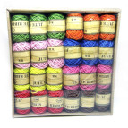 Шнур декоративний Jute Ribbon ! ПОШТУЧНО ! бічовка 10м колір асорті 12010/30023