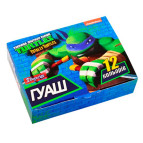 Гуаш 1Вересня набір 12кол. по 10мл Ninja Turtles 230365