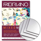 Склейка-блок FABRIANO mixed media А5 (14,8*21см) 40арк 250г/м2 для змішаних технік 19100502
