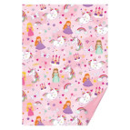 Папір для скрапбукінга Heyda А4 300г/м2 204771744 Єдиноріг і принцеса