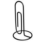 Утримувач для нотаток "Скріпка" 150*80мм, металевий, Buromax BM.6281