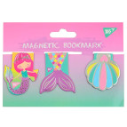 Закладки для книг магнітні YES Mermaid 3шт. фольга 706995