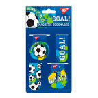 Закладки для книг магнітні YES Born to play 4шт. 706957