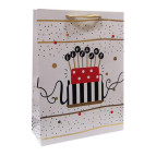 Пакет подарунковий паперовий HP 31*42*12см HP-713L-2 Birthday