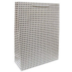 Пакет подарунковий паперовий HP 26*32*12см HS-1766L-2 блискітки сріблі