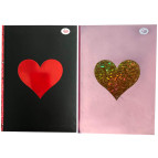 Блокнот А5 64арк. 4profiplan Love series асорті, в крапку 9010**