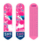 Закладки для книг пластикові 1 Вересня 2D "Love XOXO" 707341