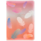 Папка А4 Axent на блискавці об'ємна Colourful Feather-04 1807-94-A