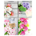 Пакет подарунковий паперовий 30*40*12см Квіти XY-S-1803XL-02/460512