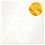 Ацетатний лист 30,5*30,5см Фабрика Декору з фальгуванням FDFMA-1-008 Golden Mini Drops
