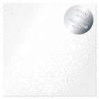 Ацетатний лист 30,5*30,5см Фабрика Декору з фальгуванням FDFMA-1-043 Silver Mini Drops