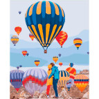 Картина по номер. на холсті 40*50см Идейка КН4503 Повітряні мрії