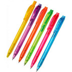 Кулькова ручка Radius Reporter автомат, з кнопкою, пише синім 500016