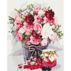 Картина по номер. на холсті 40*50см Идейка КН2088 Ніжний букет