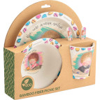 Набір посуду Kite з бамбуку, 5 предметів Gapchinska K19-502