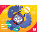 Пластилін восковий Kite набір 12кол по 20гр Jolliers K20-1086