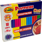 Пластилін 10кол. Class 200г Чисті руки 7645