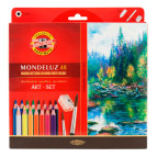 Олівці акварельні 48кол. Koh-i-Noor MONDELUZ 3713