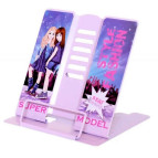 Підставка для книг металева сплошна Kidis 15*18см Super Model 13407