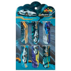 Закладки для книг магнітні Kidis 6шт. №13392 Electro Car