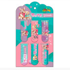 Закладки для книг магнітні Kidis 6шт. №13390 Love My Corgi