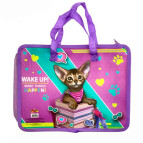 Папка-портфель А4 Kidis пластик на блискавці FC 14007 Kitty Cat