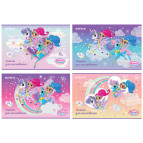 Альбом д/малюв. А4 24арк KITE мод.242 Shimmer&Shine SH20-242