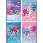 Альбом д/малюв. А4 30арк KITE мод.243 Shimmer&Shine SH20-243