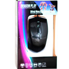 Миша дротова Dragon Play 6118, Optical USB  Black