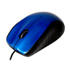 Миша дротова Hi-Rali HI-M8153, Optical USB  black-blue