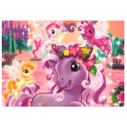 Алмазна мозаїка по номерам на холсті 20*30см Josef Otten EJS20481 Поні