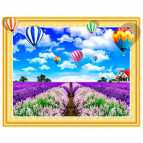 Алмазна мозаїка по номерам на холсті з 3D ефектом 40*50см Josef Otten ELT0479 Повітрянні кулі