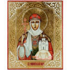 Алмазна мозаїка по номерам на холсті 30*40см Josef Otten GB71217 Ікона Богородиці